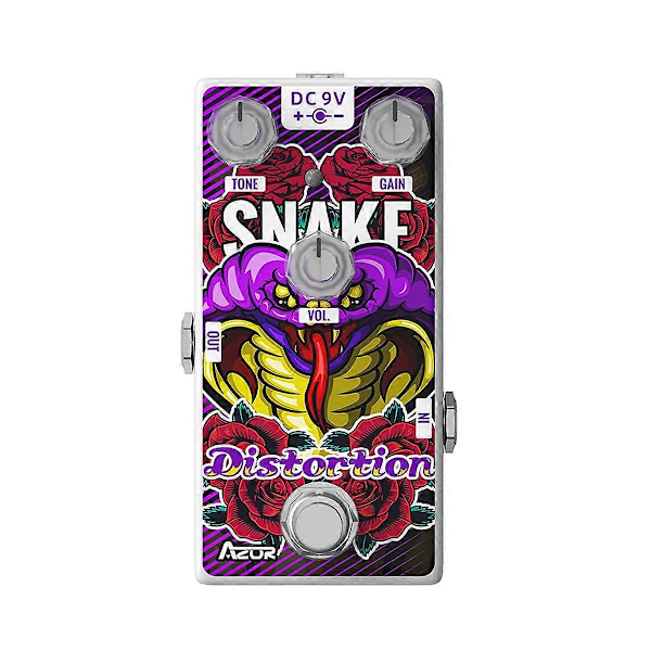 AP-506 Gitarr Effekt 12 Zodiac Series Snake Distortion Gitarrpedal Effekt Distortion Pedal Gitarr
