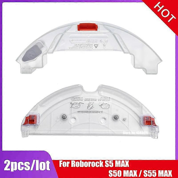 Roborock S5 Max Tilbehør S50 Max S55 Max S6 Maxv T7 Elektrisk Kontrol Vandtank Vandtank Bakke Moppeklud Støvsuger Dele NO2 (NR)