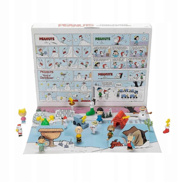 2026 Peanuts adventskalender med 24 dagar av Snoopy-presenter - Traditionell julnedräkning
