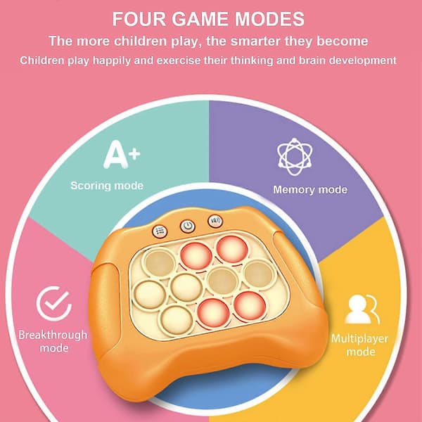 Barn Dekompression Genombrott Pussel Spelmaskin, Pop Pussel Spel Fidget Leksaker
