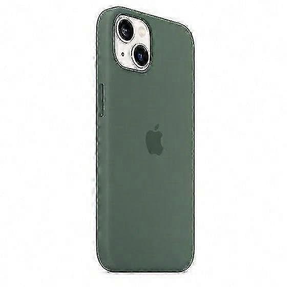 Silikonikuori Magsafella iPhone 13 Minille (Eukalyptus)
