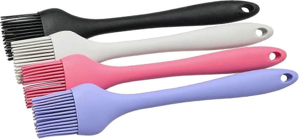 Silikonpensel Värmebeständig 230°C BPA Repfri Matlagning 26cm Rosa