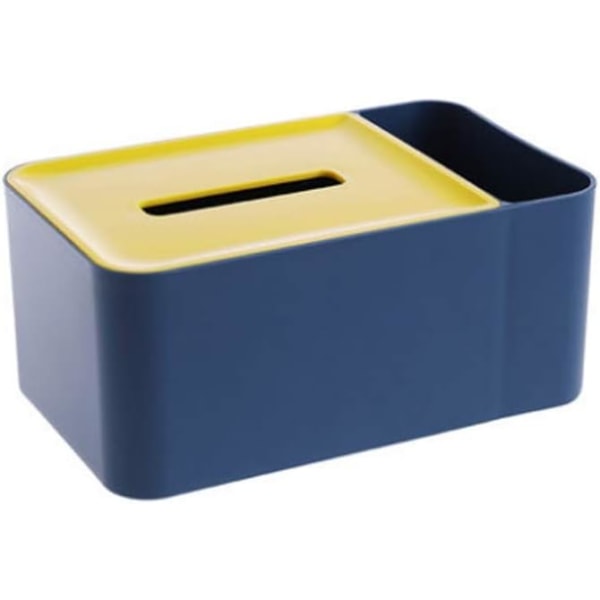 mjukpapperslåda Pappershandduksservettförvaringslåda, förvaringslåda, papperslåda för kök och badrum, multifunktionell mjukpapperslåda Heminredning (Färg: B)