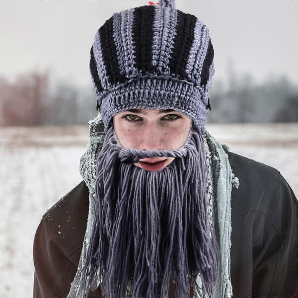 Ridehatt Romersk Ridderhatt for bruk 1 stk Grå Hodeornament