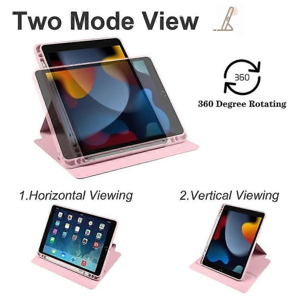 (Rosa) Passer til 2021 iPad pro11 nettbrettdeksel