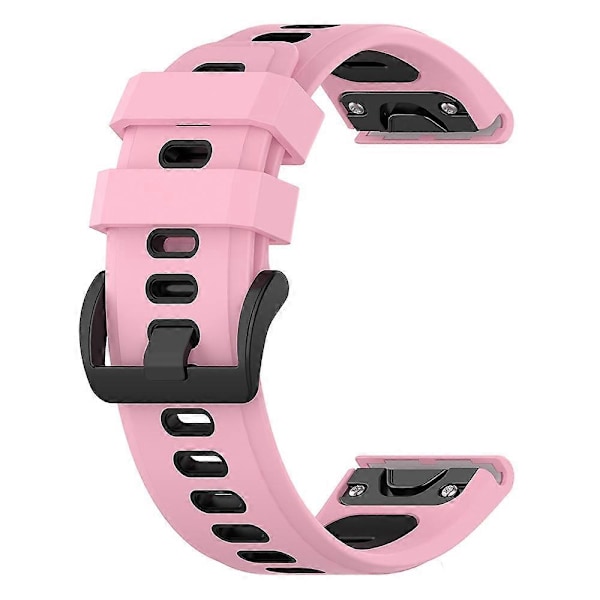 Type B KALEBOL KLB-SSPWGJ-001 Til Garmin Fenix 7/7 Pro Urrem QuickFit 22mm Fleksibel Silikone Style C