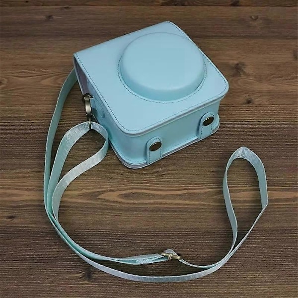 Type C Fujifilm Instax Mini 12 PU-nahkainen kameralaukku suojakannella ja olkahihnalla Style C