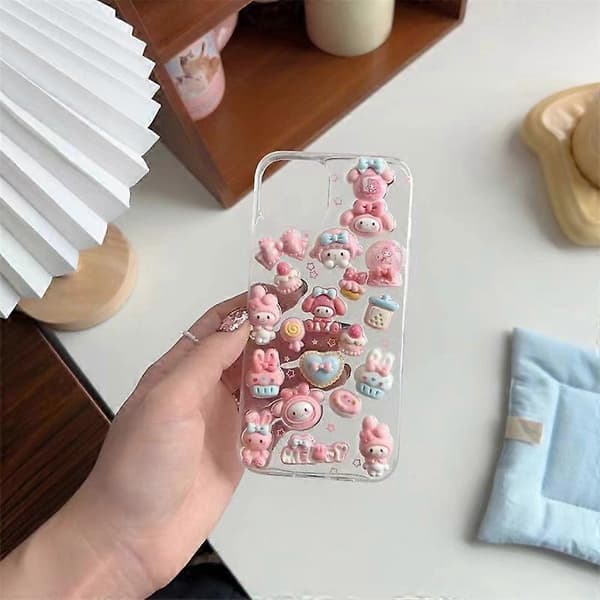Passer til iPhone 15 rosa telefondeksel