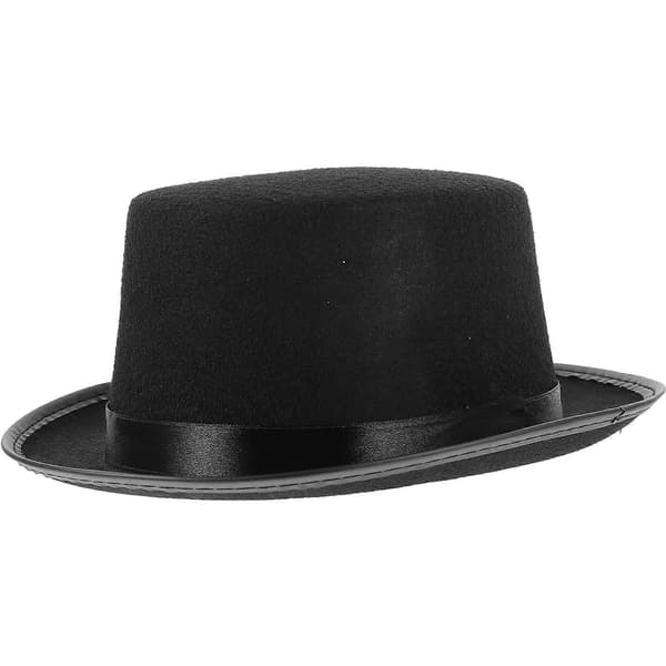 Cosplay Hat Hat til forestilling 2 stk. sort stof festtilbehør