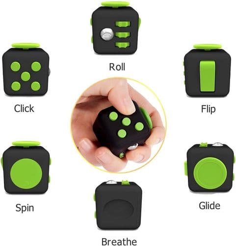 Fidget stress cube from [1 piece] cube against stress, restless hands, perfect for children