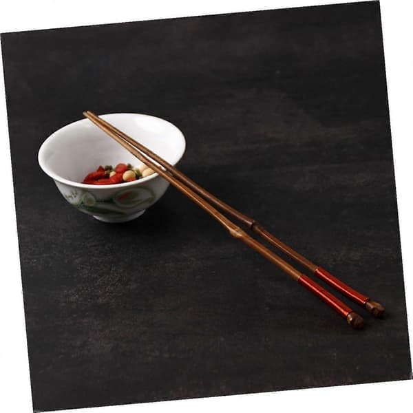 Japanske spisepinde Genanvendelige spisepinde i træ til sushi Anti-skoldning Ergonomisk greb til hjem og restaurant