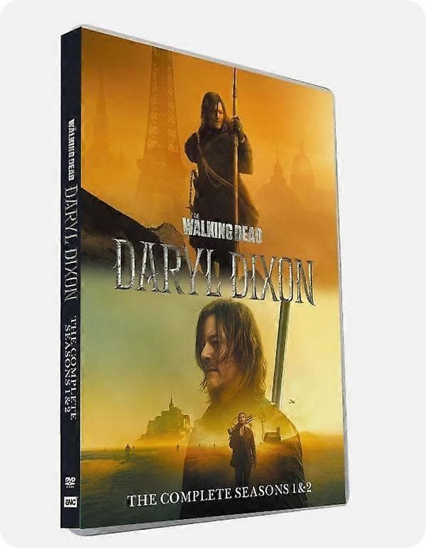 The Walking Dead: Daryl Dixon Sæson 1-2 engelsk version 4-Discs DVD Ny