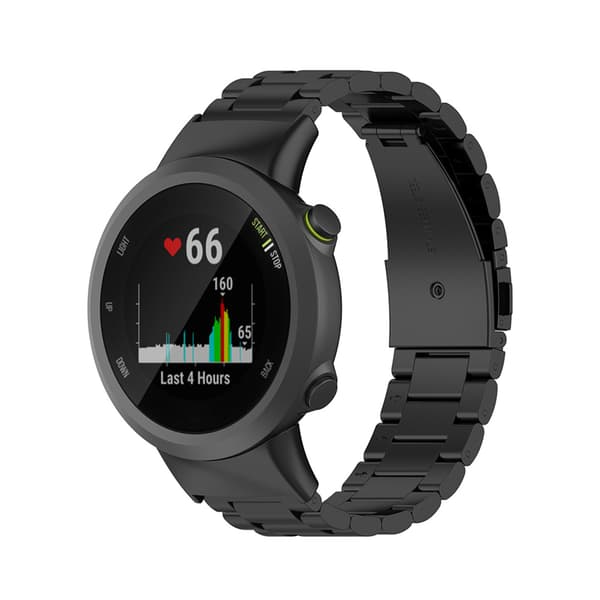 Metalarmbånd Garmin Forerunner 45 / 45S / Swim 2 - Sort