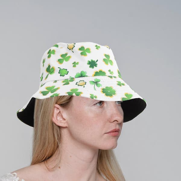 St. Patrick's Day Bøllehat Moderigtig Solbeskyttelseshat Sæt med 5 stk.