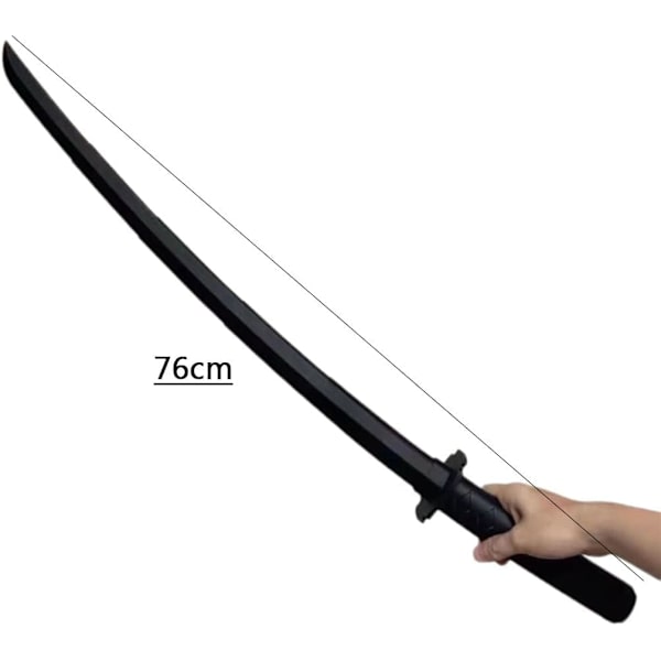 Rolig plast teleskopisk katana leksak, kreativ dekompressions super knepig leksak (Blake)
