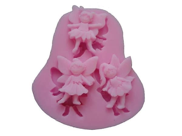 Lille Fe Engel Silikone Fondantform til Sukkerhåndværk Gumpaste Kagepynt