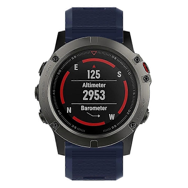 Type D KALEBO LKLB-HWGJ-001 til Garmin Fenix 6X/Fenix 7X/Instinct 2X Smart Watch Band QuickFit Style K