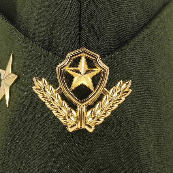 Oliv sjömansbåtsmössa 2 st för cosplay-kostymtillbehör