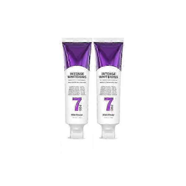 1-3X 7-Pro Intensive Toothpaste, 7PRO Intense Whitening Toothpaste with 7 2025 2PCS