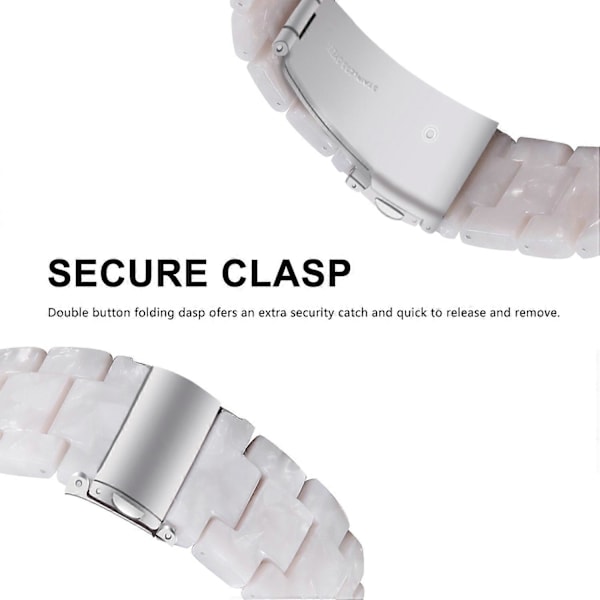 For Huawei Watch 4 Pro/Watch GT 3/2 46mm Resin Klokkereim 22mm Vanntett Hurtigutløser Klokkereim Style V