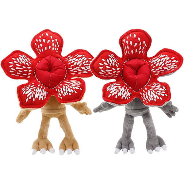 2 stk Stranger plysj leker, Variety Monster Horror utstoppede dukke Anime utstoppede plysj dukke Myk utstoppede leke for barn Fans gaver (2 stk-B)