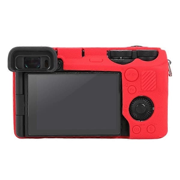 (New Arrival) Soft Silicone Protective Case with Lychee Texture (For Sony ILCE-6700 / A6700)