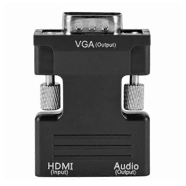 HDMI til VGA-adapter med 3,5 mm AUX