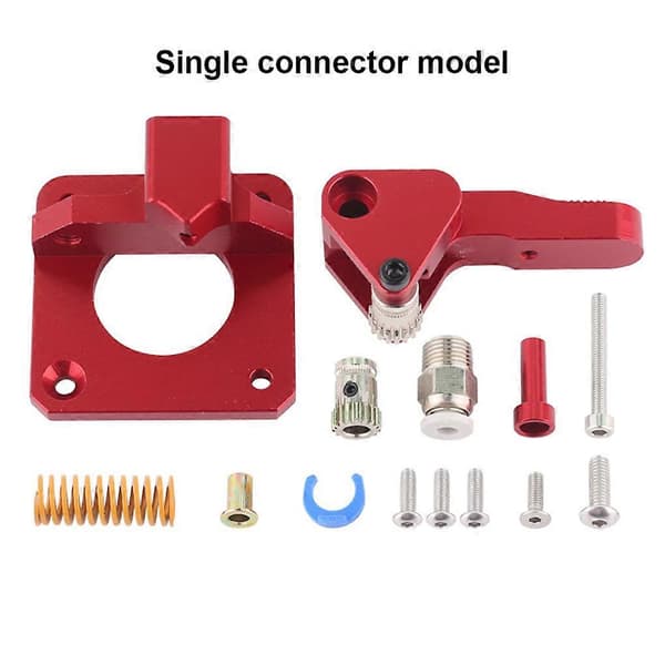 3D-skriver ekstruder aluminiumslegering mating profesjonell vedlikeholdsoppgradering Single Adapter