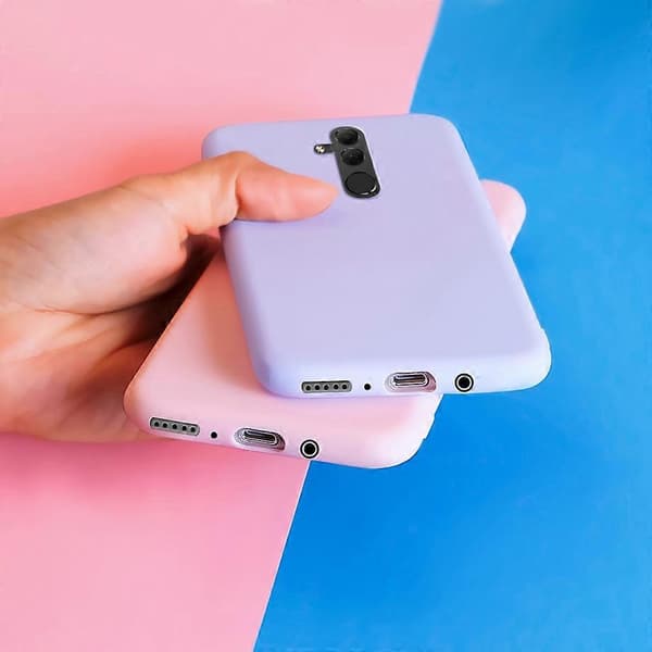 Huawei Mobilskal för Huawei Mate 30Pro Telefonfodral Stativ Mörk blå