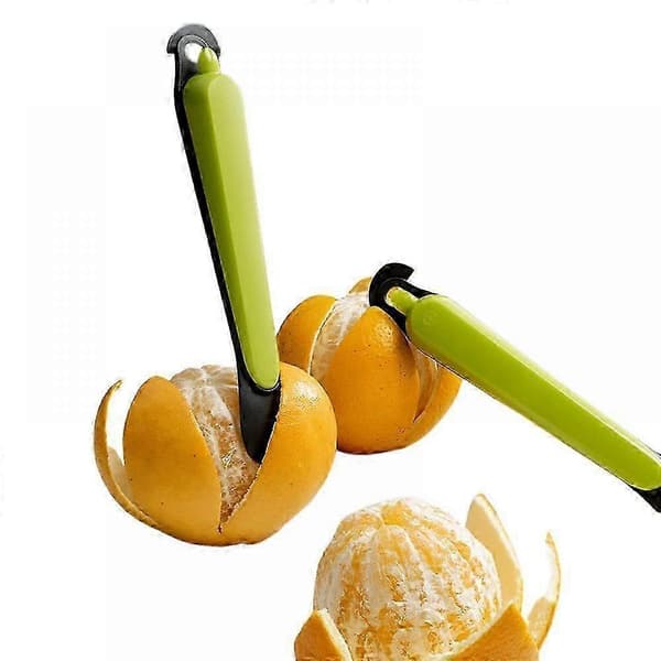 Citrusfrugtskræller, grapefrugtskærer åbner fjerner køkkengadgets green