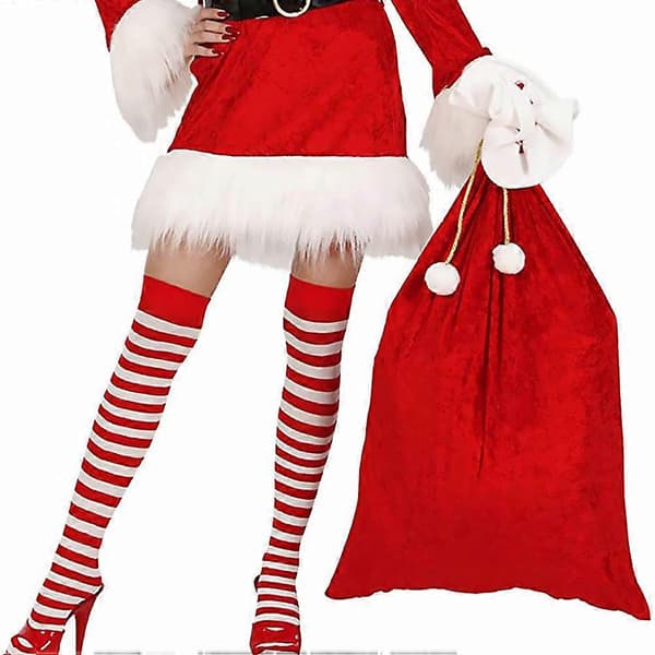 Juldragpåse Jultomtens presentpåse för förvaring 1 st