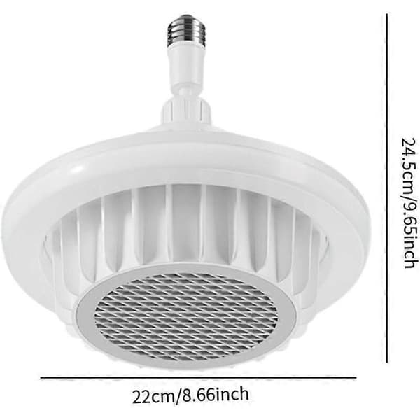 Badeværelsesloftvarmer, loftventilatorvarmer, 600W, med overophedningsbeskyttelse, Grå