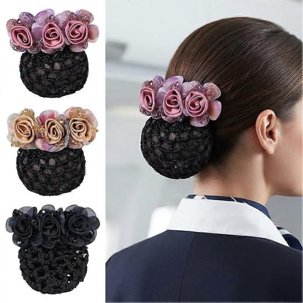 Blomsterhårnet med elegant design Subtil blomsteraccent Velegnet til formelle begivenheder Pink One size