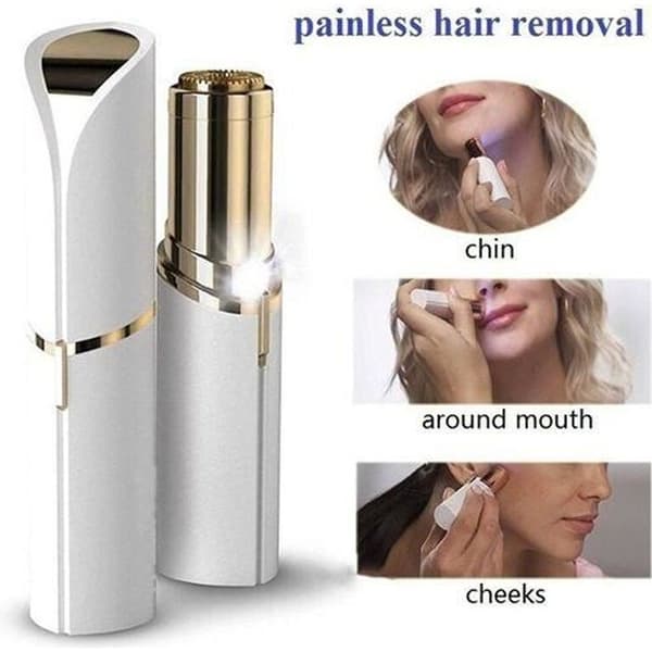Touch Flawless Finish Smertefri Hårfjerner til Kvinder Ansigts-epilator (FMY) White