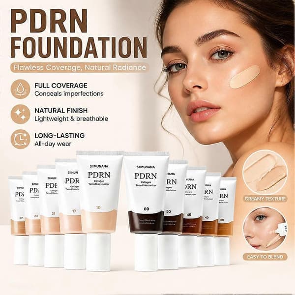 Döljande flytande foundation kladdfri 17 1pcs
