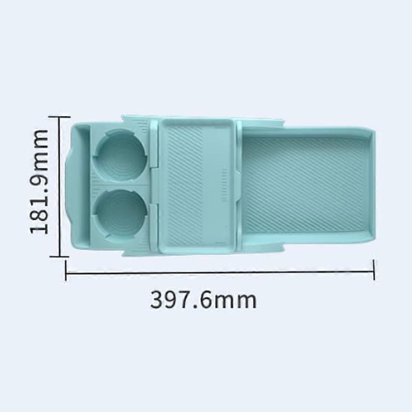 Förvaringsfack för mittkonsol - Silikonorganisatör för 吉利星愿 bilinteriör White 1pcs