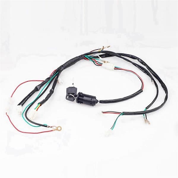 Kabelnet CDI Tændspole Kit til 50cc 70cc 90cc 110cc ATV Elektrisk Quad Firehjuling, Komplet Køretøj