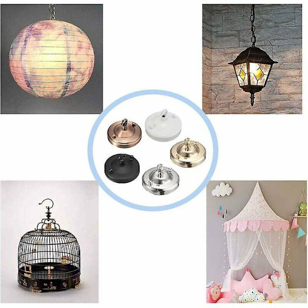 Retro Style Ceiling Hook, Multifunctional Iron Ceiling Hook, Hanging Lamp Accessories