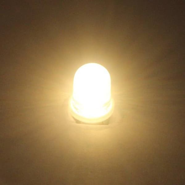 10 stk. E10 12V Spot LED-lamper Varm Hvid