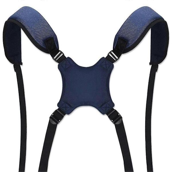Portable Golf Shoulder Strap Double Shoulder Adjustable Golf Bag Straps Replacement Strap Padded Co