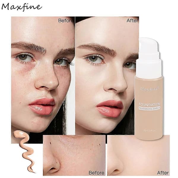 MAXFINE Flytande Foundation Återfuktande-40ml 5 40ml