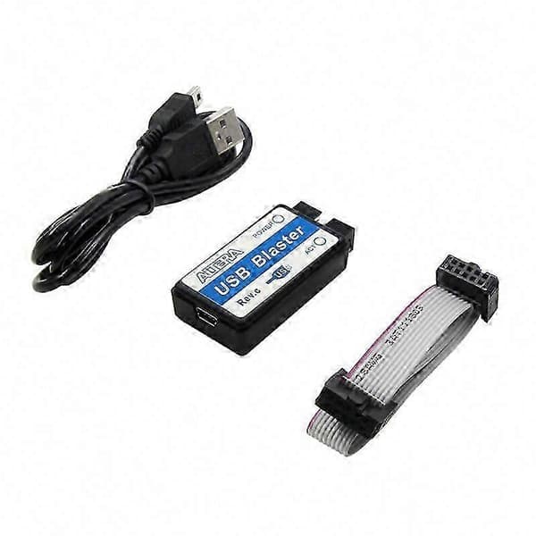 Altera USB Blaster Download Kabel - FPGA CPLD Programmer Debugger Kit med Båndkabel - Professionelt Indlejret Systemudviklings- og Programmeringsværktøj