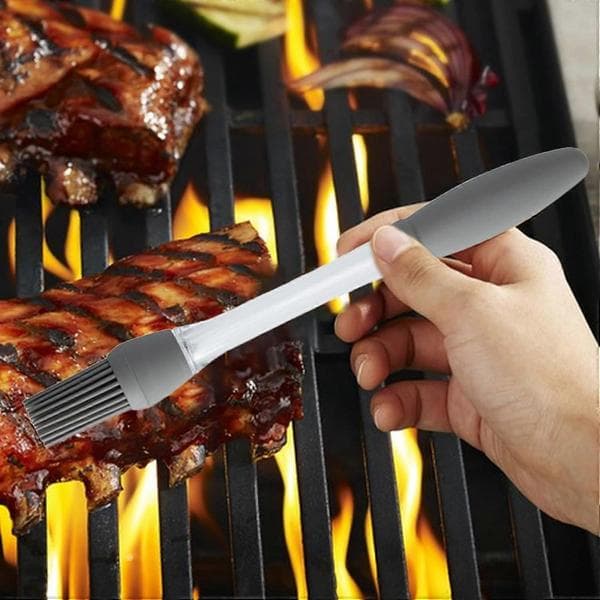 Silikonpensel Varmebestandig Bakepensel for BBQ-baking med FlavorLocking-bust