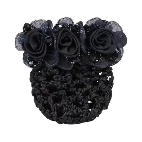Blomsterhårnet med elegant design Subtil blomsteraccent Velegnet til formelle begivenheder Black One size
