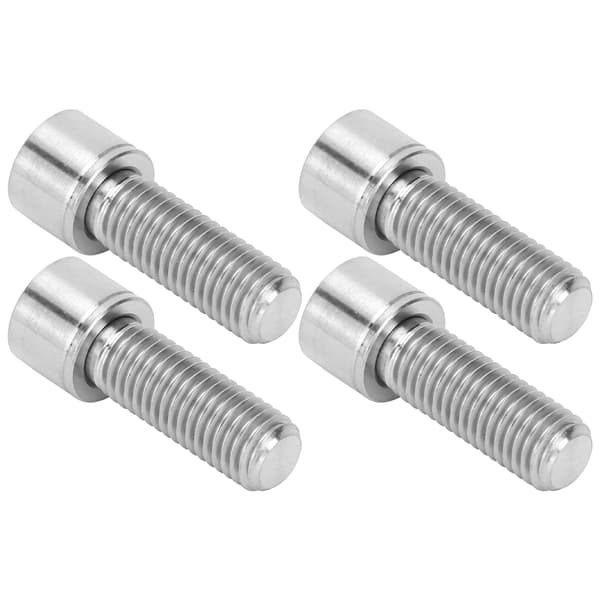 4 pcs M7x20mm Titanium Alloy Bicycle Headset Stem Bolts Inner Hex Screws