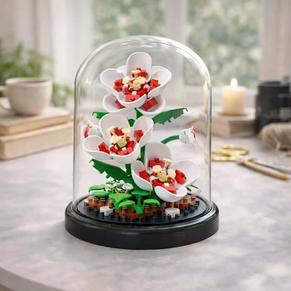 Blomsterarrangement (stemorsblomster)