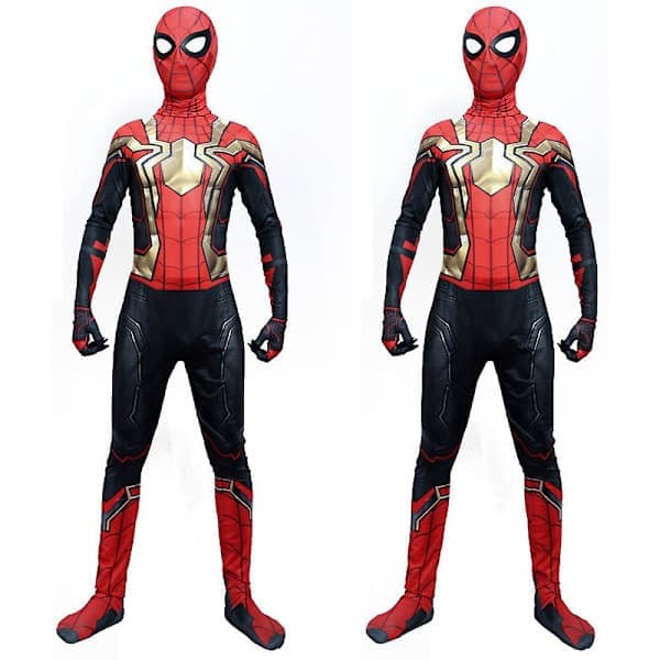 Spider-Man: No Way Home Cosplaydragt til børn 3-12 år 3-4 år 3-4 Years