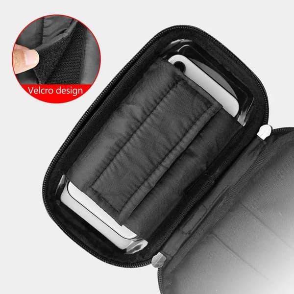 360° Rotatable Phone Holder Motorcycle Waterproof Navigation Bracket Universal Moto Scooter Mobile Phone Support Front Sun Visor Blue