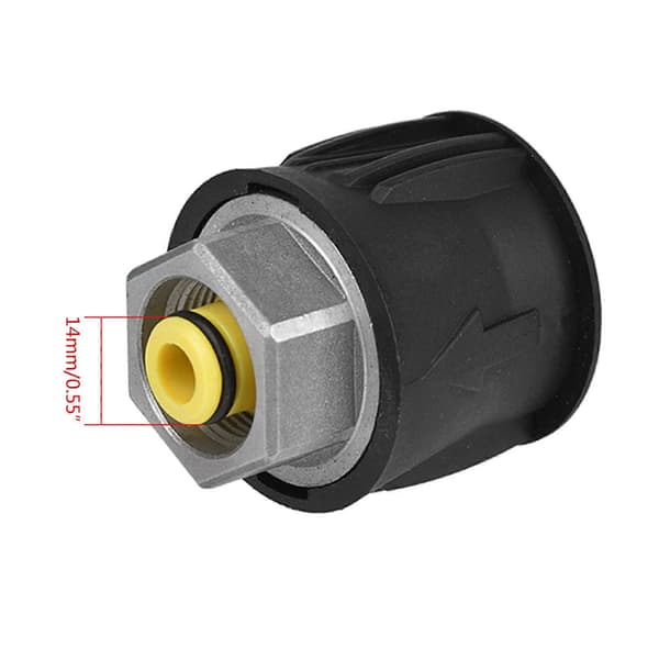 M22/14 Adapteromformer Erstatning for K-serie BlackDecker Høytrykksvasker Utløpsslangekoblinger 2