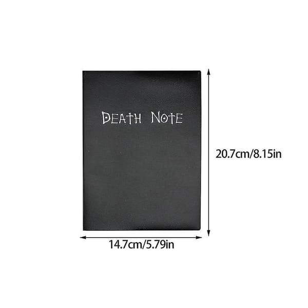 Universal bærbar med fjærpenn Journal Art Writing Death Note
